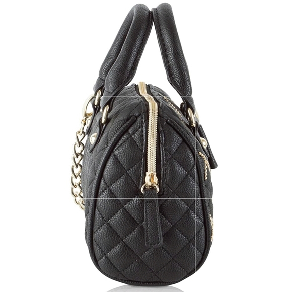 Betsey Johnson Rare Limited Edition Black Mini Barrel Shot Beads Crossbody Purse - Picture 3 of 10
